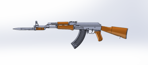 AK-47建模模型缩略图