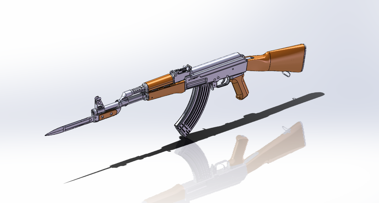 AK-47建模模型