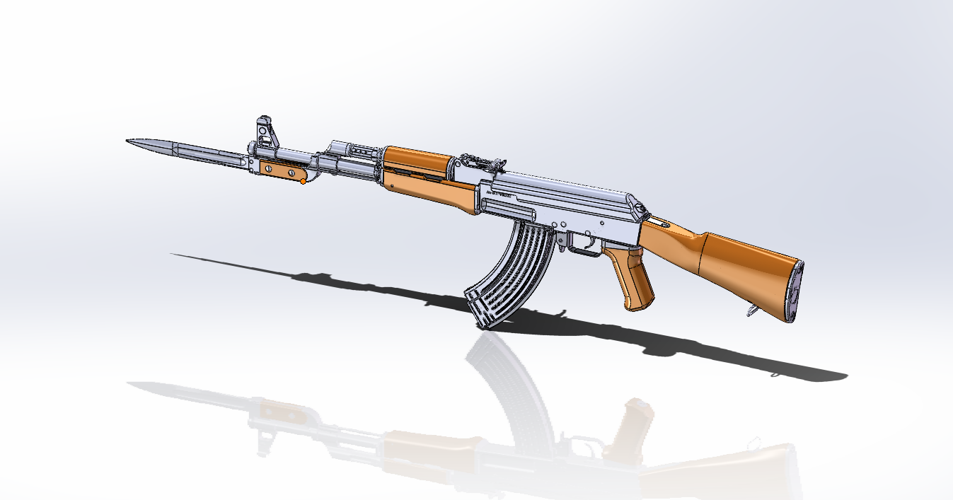 AK-47建模模型