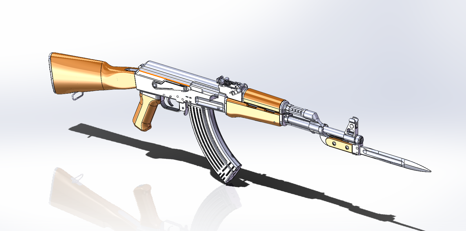 AK-47建模模型