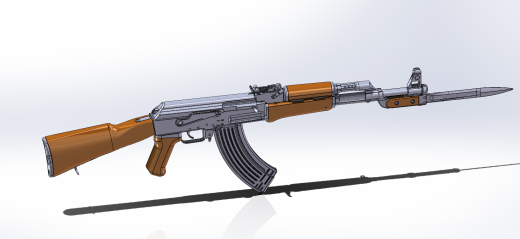 AK-47建模模型缩略图