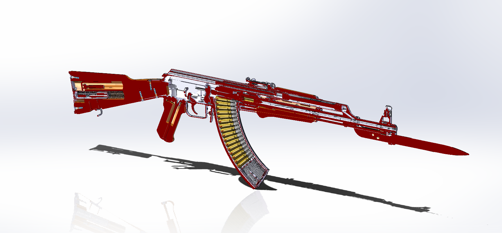 AK-47建模模型