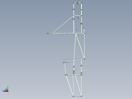 大学生方程式赛车设计（整体车架设计、标准安全系统及座椅附件设计）右视缩略图