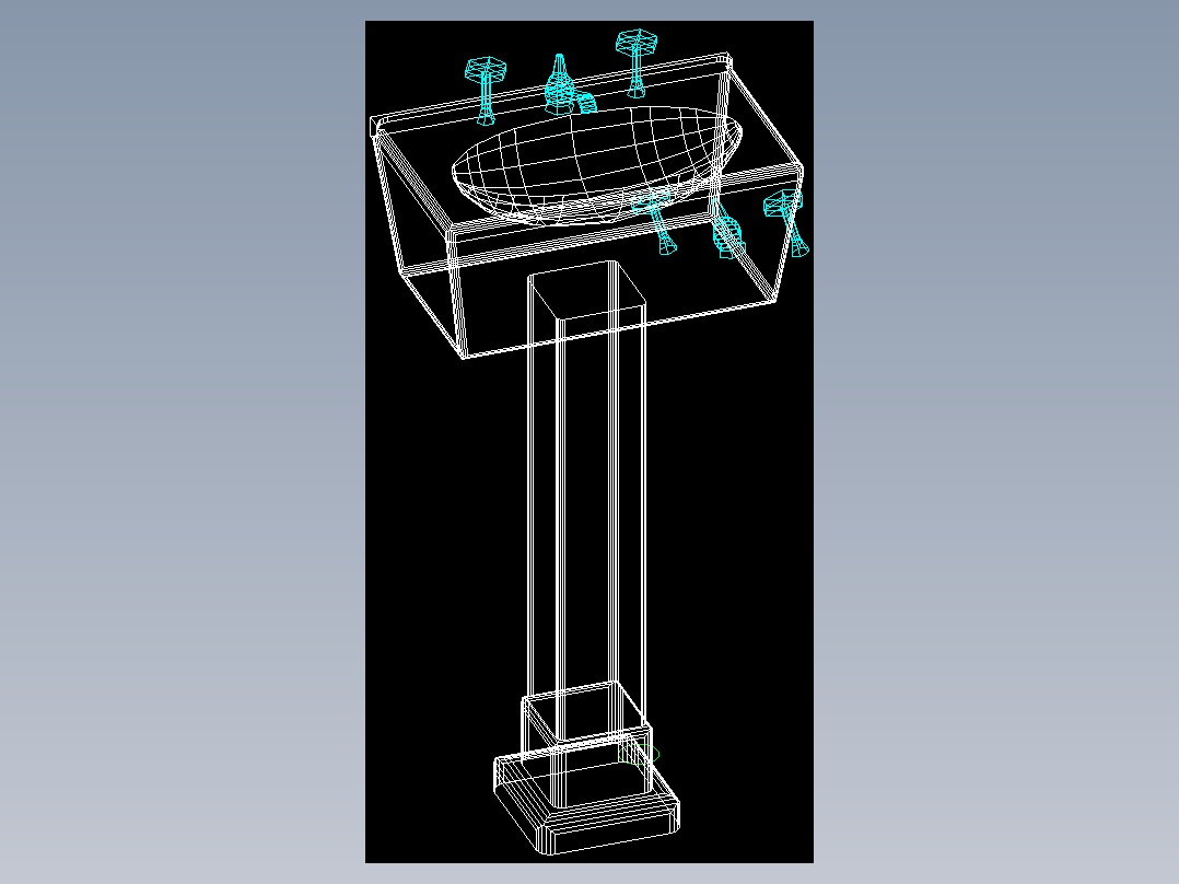 室内家具及植物三维模型九-CE033