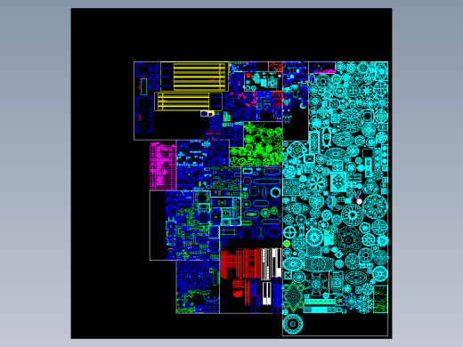 建筑CAD室内装修模块