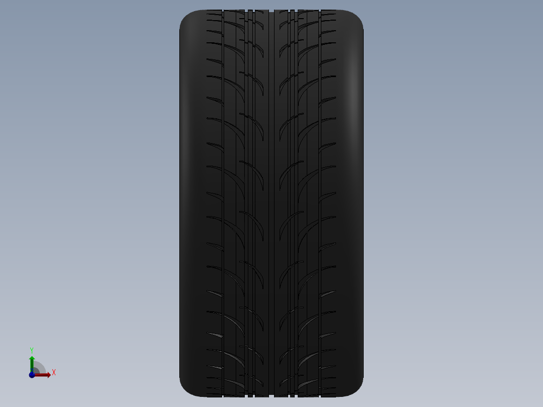 solidworks 汽车车轮前视图