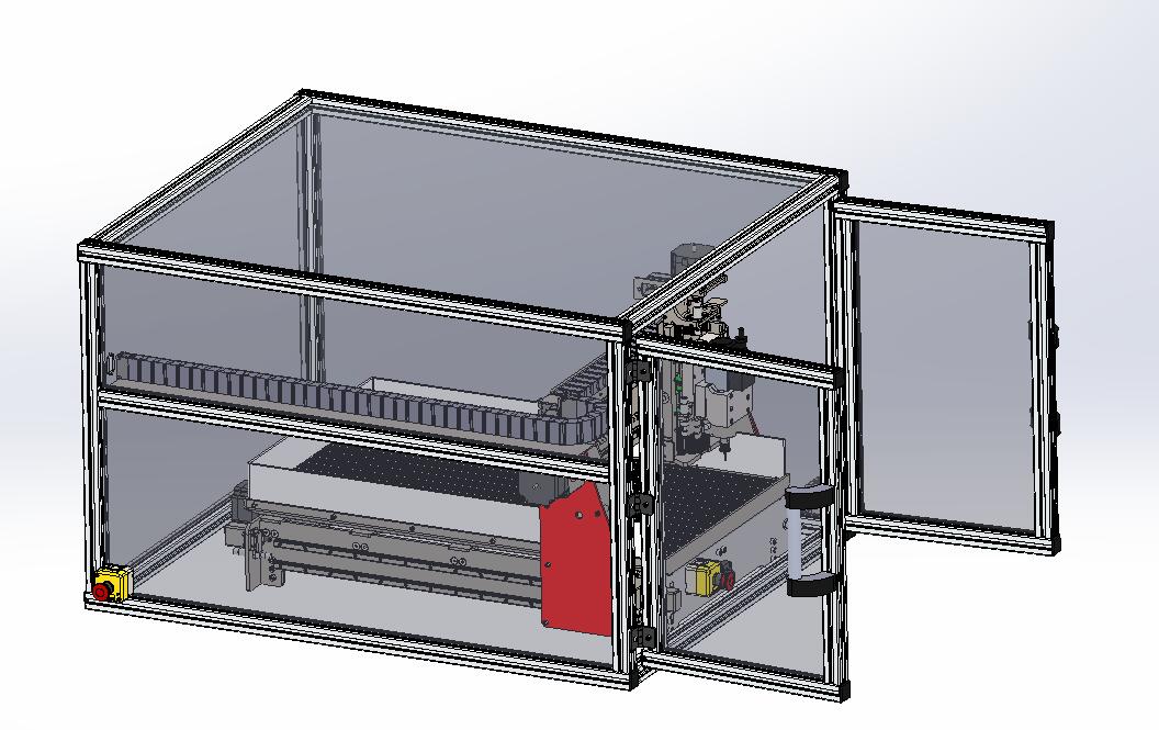 一台三轴数控加工中心机17