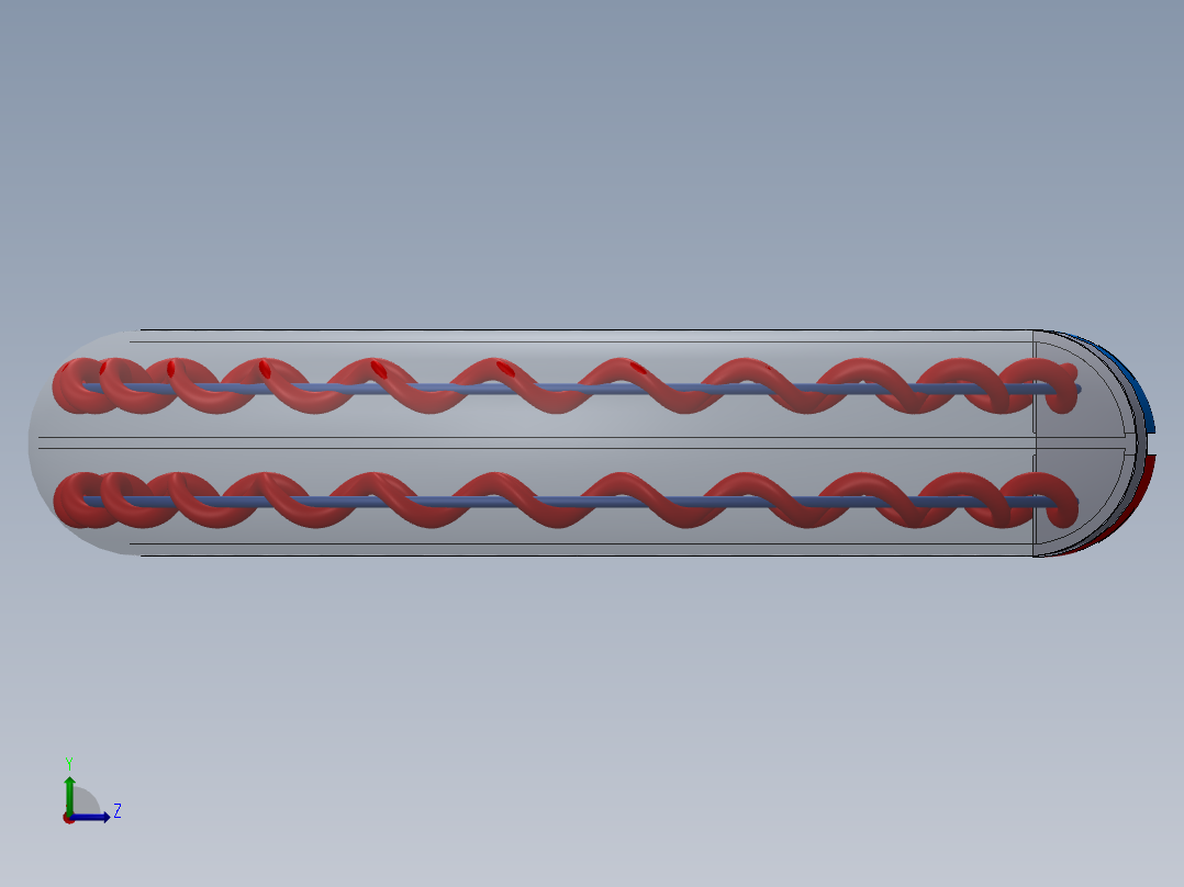 手环便携式三档弹簧秤左视图