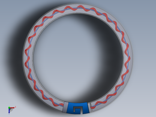 手环便携式三档弹簧秤俯视缩略图