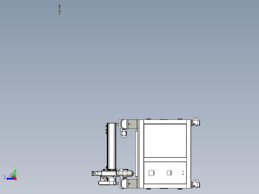 B3_CNC9060数控铣床右视缩略图