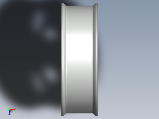 SolidWorks中的汽车轮缘设计SolidWorks教程俯视缩略图