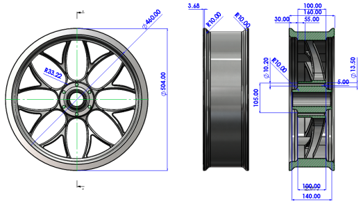 SolidWorks中的汽车轮缘设计SolidWorks教程缩略图