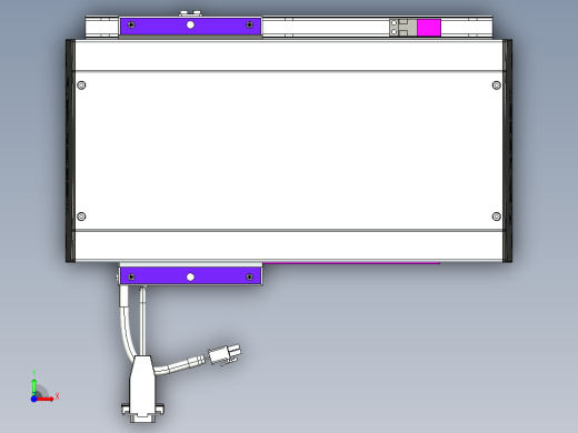 威洛博VL系列3d模型模组VL17E1Y-S150前视缩略图