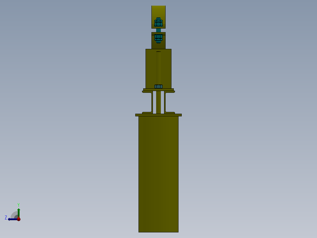 支架 (25)右视图