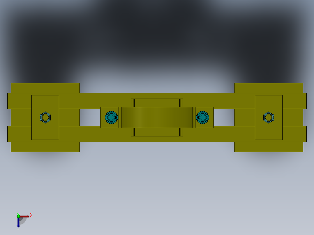 支架 (25)俯视图