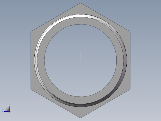 水管接头-有边 [DN25X32]右视缩略图