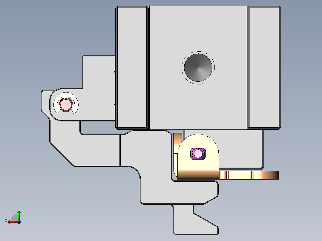 L边压Shaft治具-B后视图
