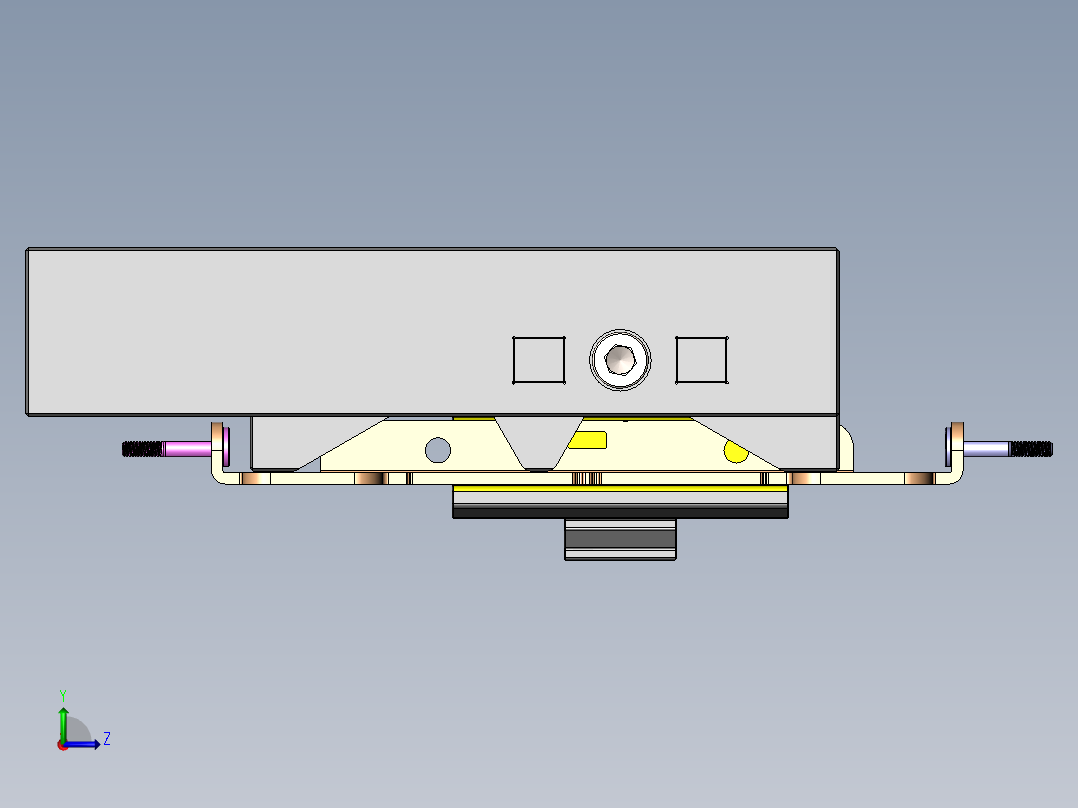 L边压Shaft治具-B左视图
