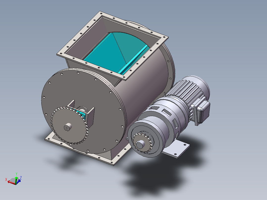 大型叶轮给料机全套生产图纸
