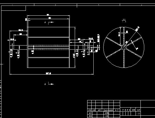 大型叶轮给料机全套生产图纸
