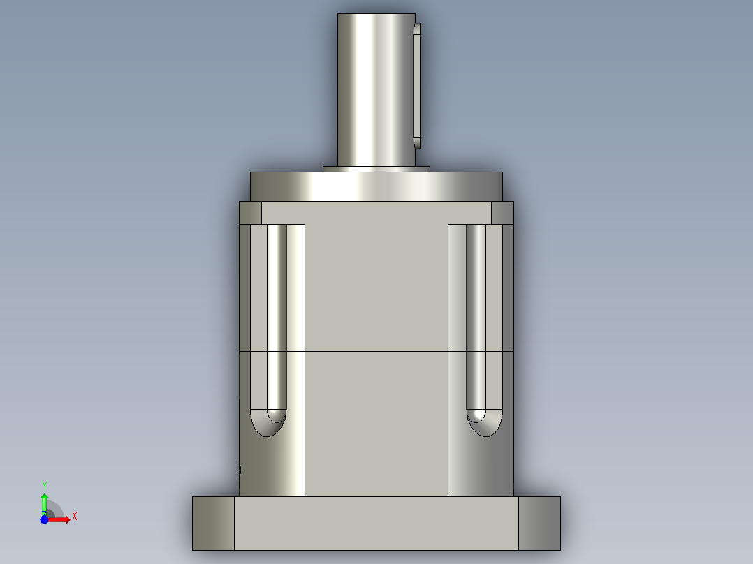 斜齿PGH142-L1 42-180-215-M14 LR83.STEP前视图