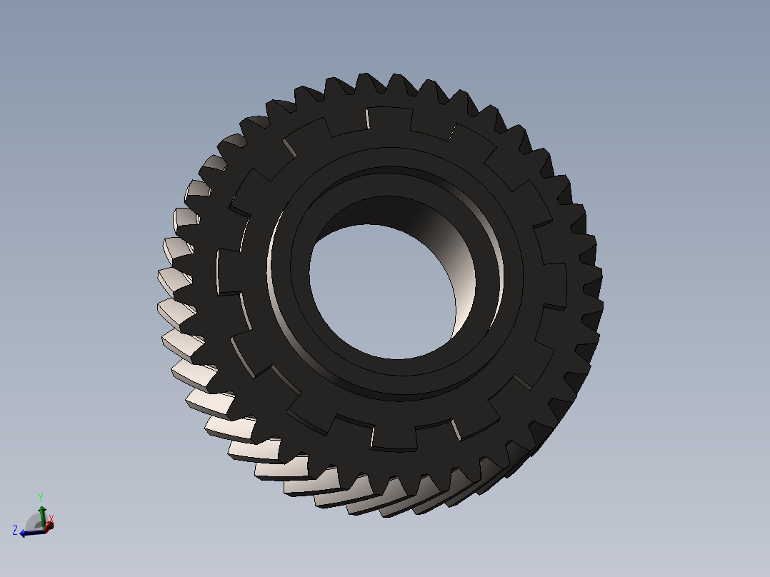 三轴式变速箱设计变速器主视图