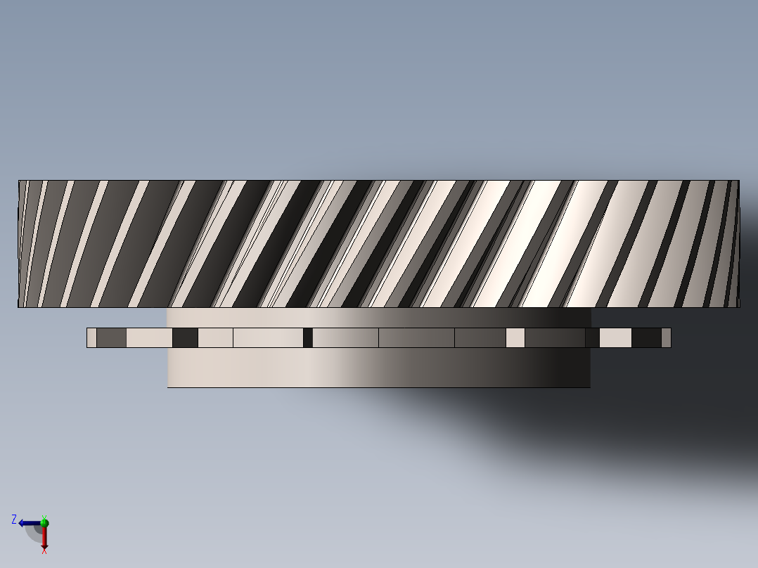 三轴式变速箱设计变速器俯视图