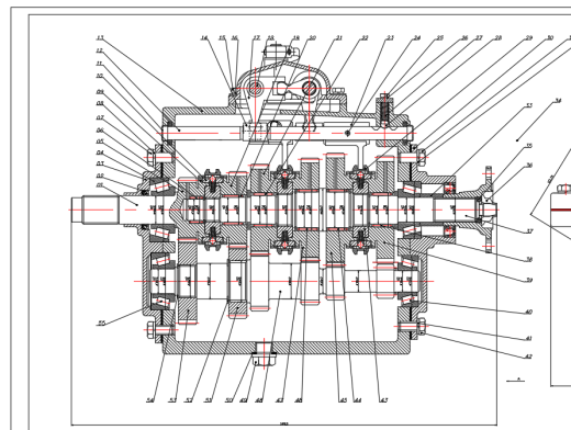 三轴式变速箱设计变速器缩略图
