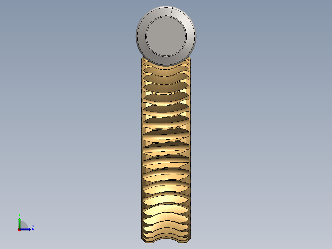 齿轮啮合 (130)左视图
