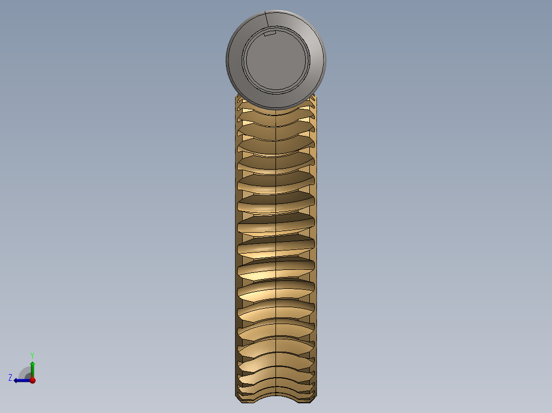 齿轮啮合 (130)右视图