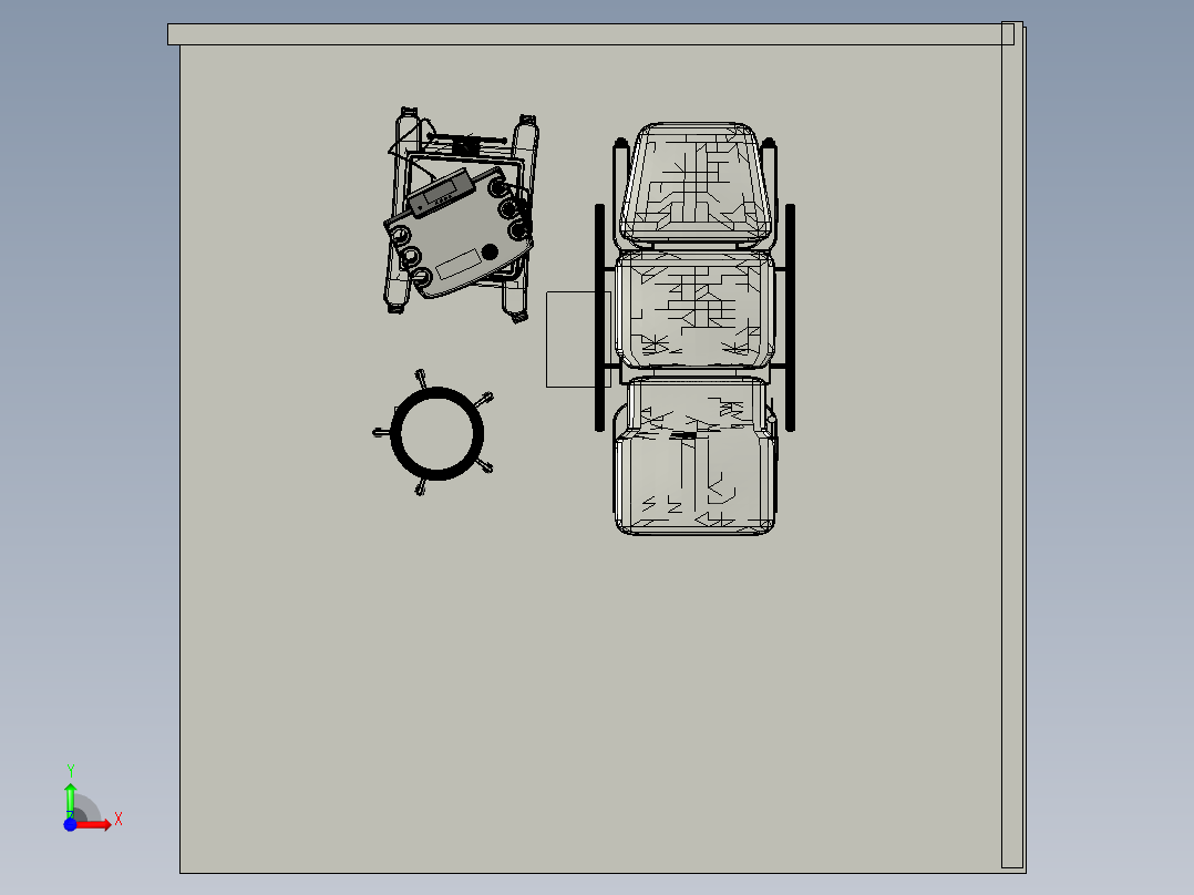 超声波检查室前视图