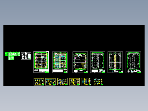 某仪器仪表基地主厂房空调通风图
