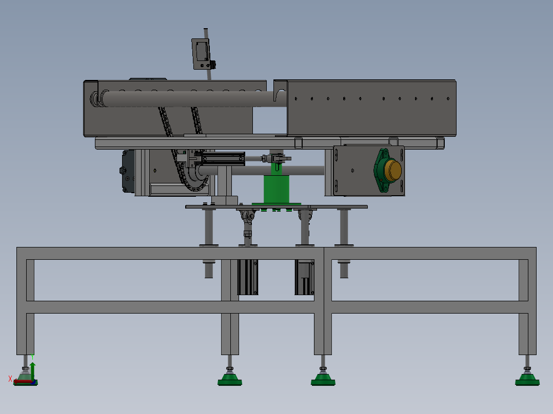 顶升旋转滚筒线 70+24.4.26+002后视图