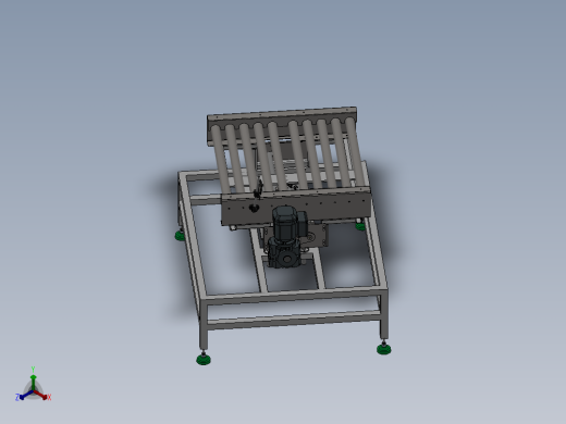 顶升旋转滚筒线 70+24.4.26+002正等轴测缩略图