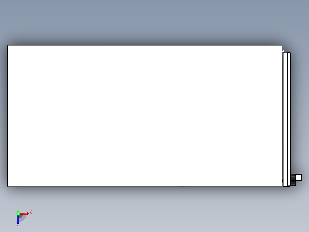 活性炭箱（sw21可编辑+cad）俯视图