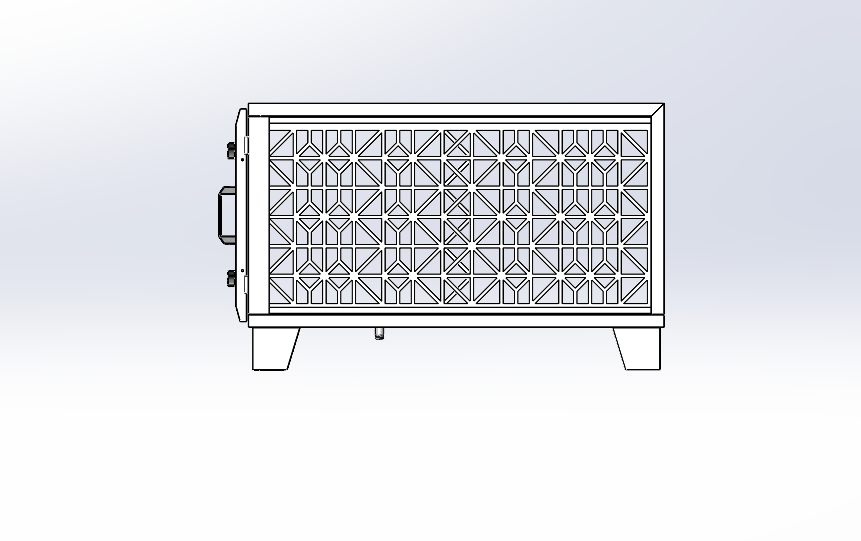 活性炭箱（sw21可编辑+cad）