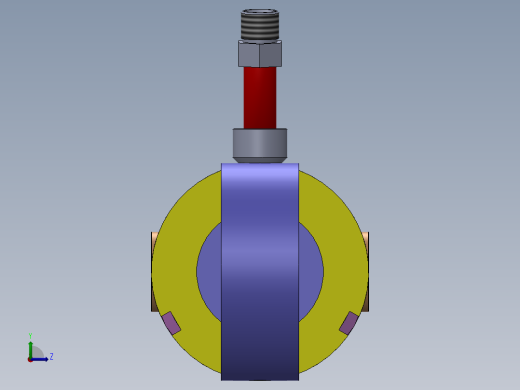 A0002564-焊接型液压缸（带特殊后，前安装孔）100x50x675 毫米左视缩略图