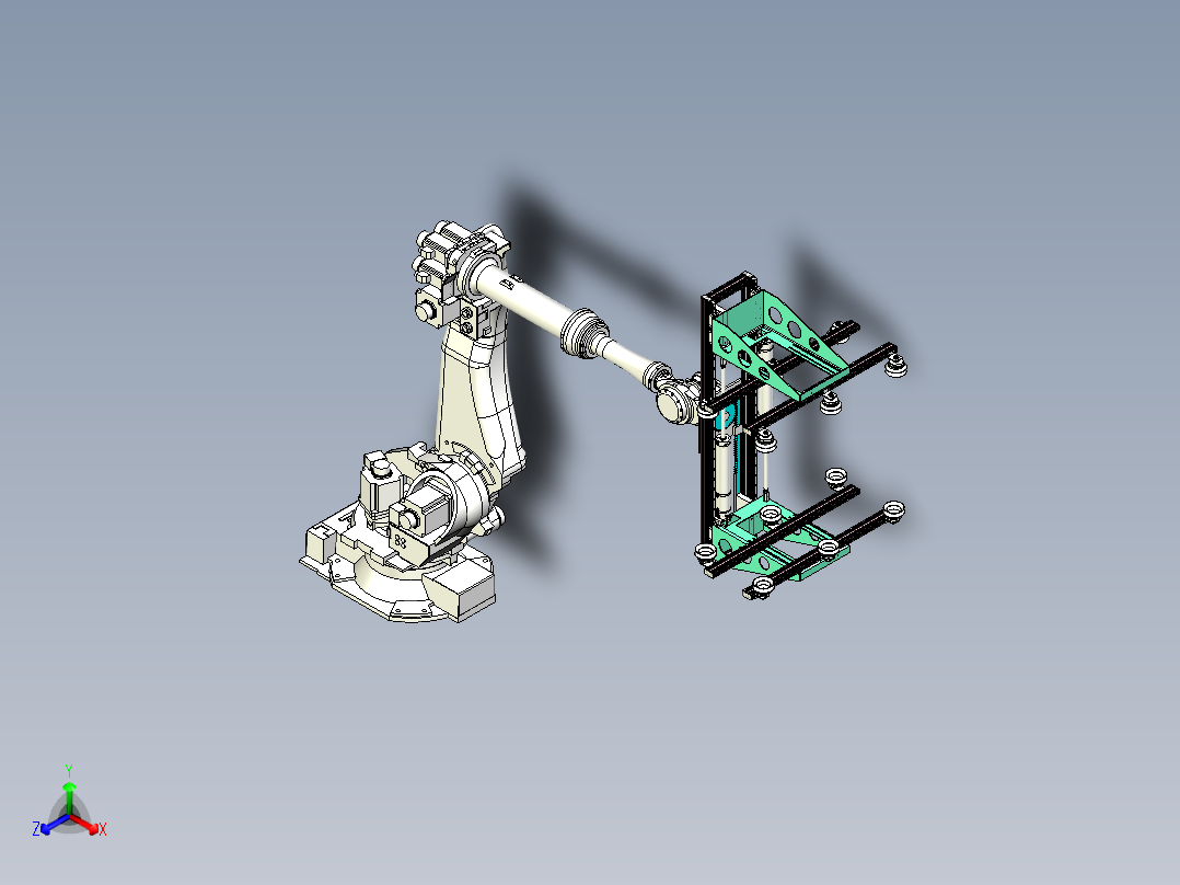 机器人塑料件真空抱具设计