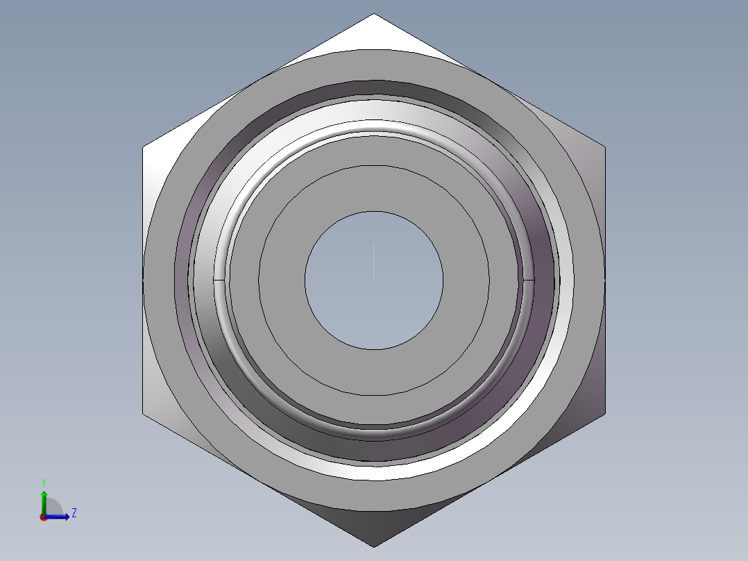直通变径接头、2D-36-52左视图