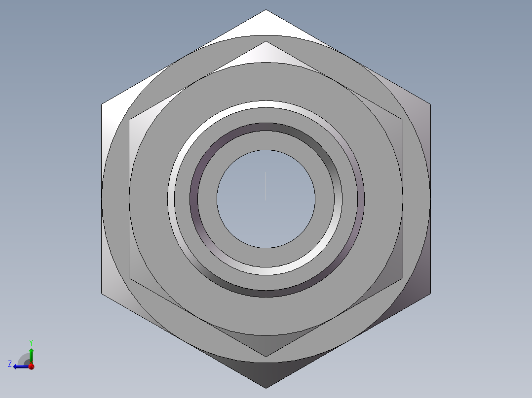 直通变径接头、2D-36-52右视图