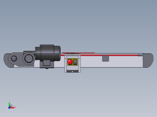 1米X0.2米带式输送机构