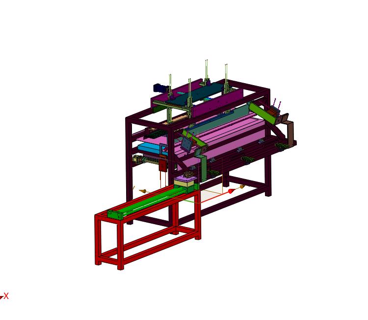 胶圈热塑成型的自动化进给装置