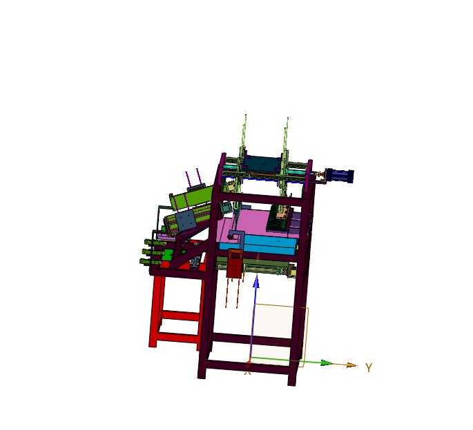 胶圈热塑成型的自动化进给装置
