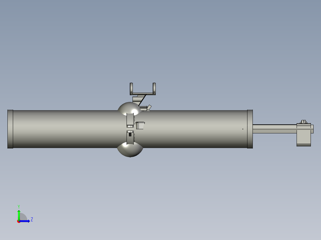 望远镜(21)左视图