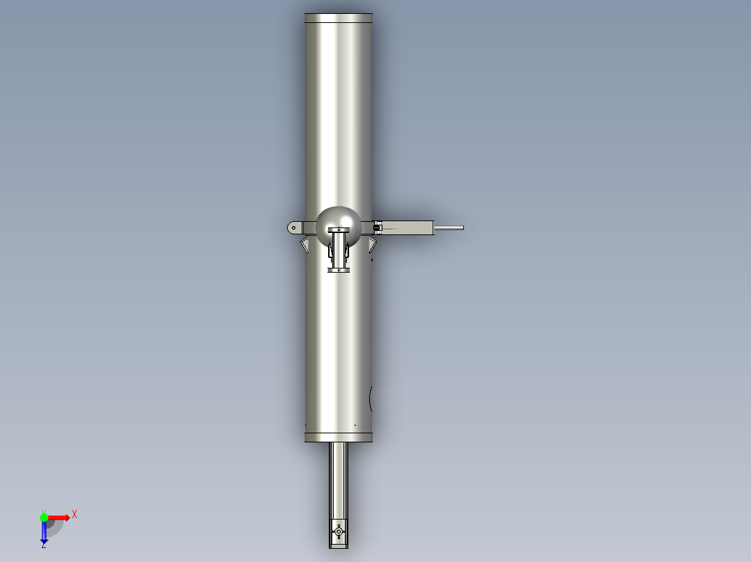 望远镜(21)俯视图