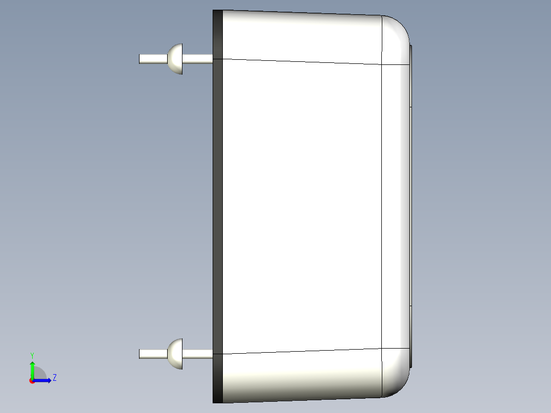 XPower JCA系列双电源左视图