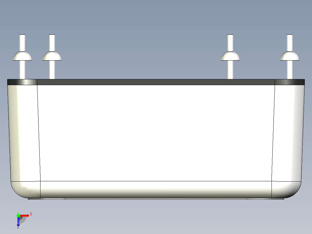 XPower JCA系列双电源俯视图