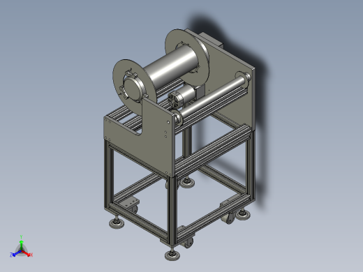 收放料设备总成