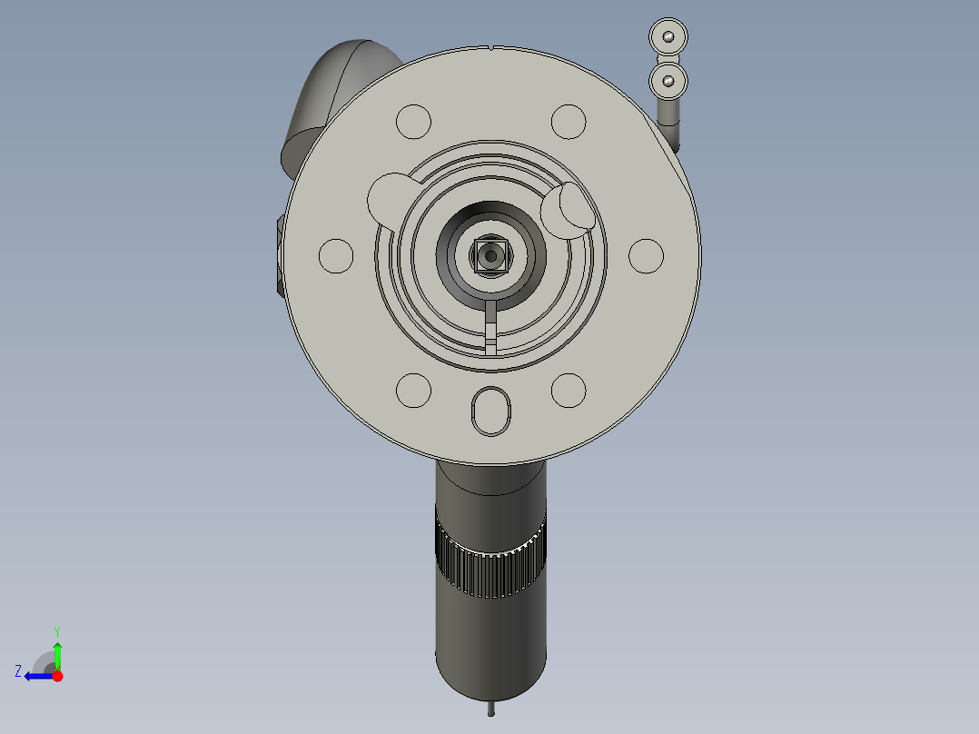 焊枪YMENS-300R_X2_710A67AA_X0右视图