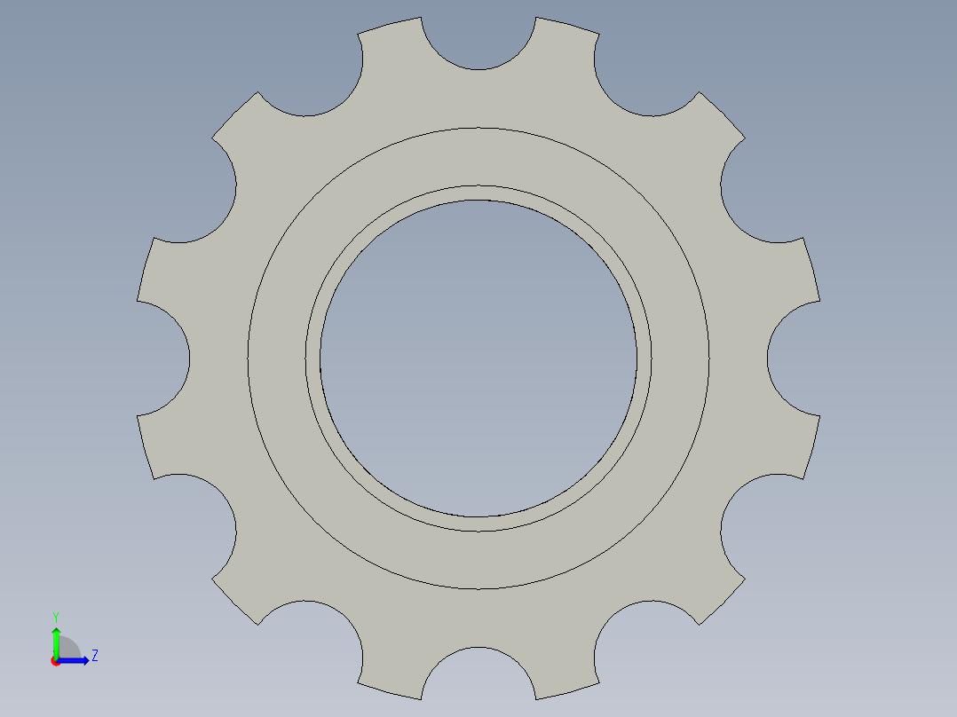 LXYC-BOSS1270-T12-链轮-上海晟况机械2左视图